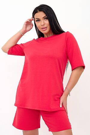Костюм женский Омега К LIKA DRESS (Красный) 9413 #892862