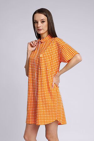 Платье CLEVER (Молочный/св.оранжевый) LDR23-1023/2 #893086