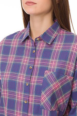 Рубашка MODALIME (Фиолет) 7159 #89382