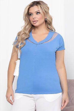 Блуза LADY TAIGA (Голубая) Б6022 #895081