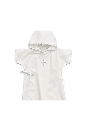 Детская крестильная рубашка 06032 НАТАЛИ (Белый) 40786 #895105