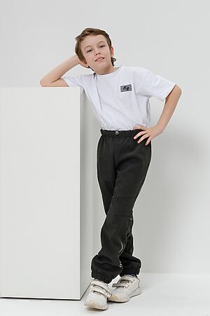 Детские брюки утепленные софтшелл НАТАЛИ (Хаки) 38614 #896371