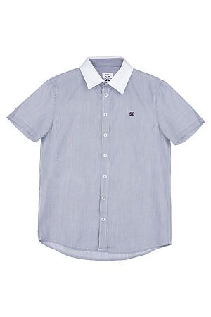 Рубашка  PLAYTODAY (Тёмно-синий,белый) 22317104 #897020