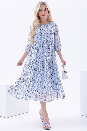 Платье "Виталина" LADY TAIGA (Сирень) П6072 #897681