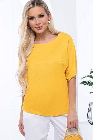 Блуза "Велла" LADY TAIGA (Желтая) Б6717 #899143
