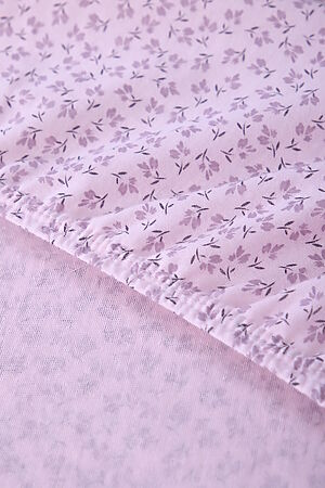 Простыня Простыня трикотажная с рисунком НАТАЛИ (Цветочный розовый) 40838 #899301