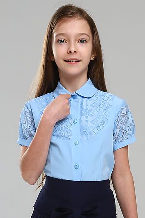 Блуза СИНЯЯ МОДА (Голубой) VEGA2265A-B39 #899654