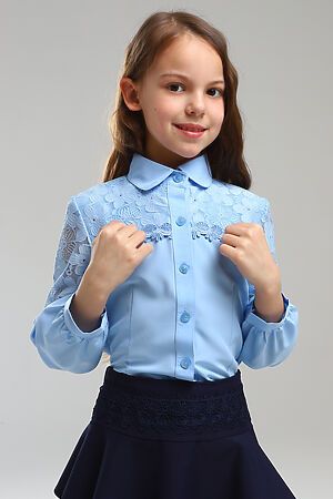 Блуза СИНЯЯ МОДА (Голубой) VEGA2220-B39 #899657