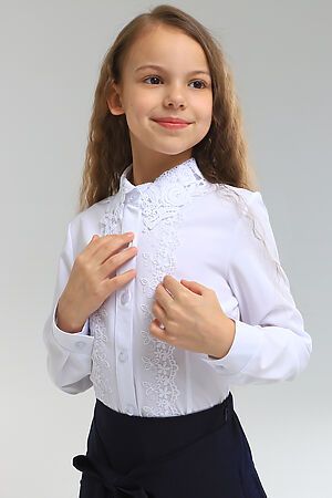 Блуза СИНЯЯ МОДА (Белый) VEGA2210A-B39 #899668