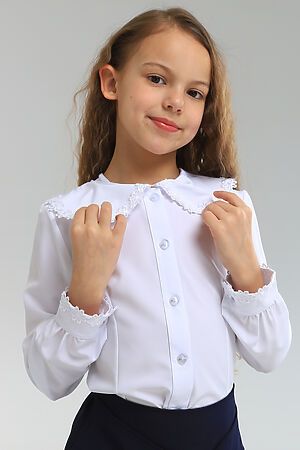 Блуза СИНЯЯ МОДА (Белый) VEGA1223B-B39 #899774