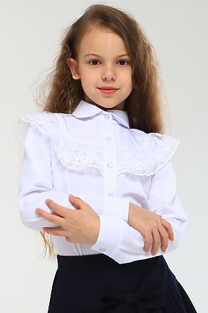 Блуза СИНЯЯ МОДА (Белый) VEGA1220A-B39 #899778