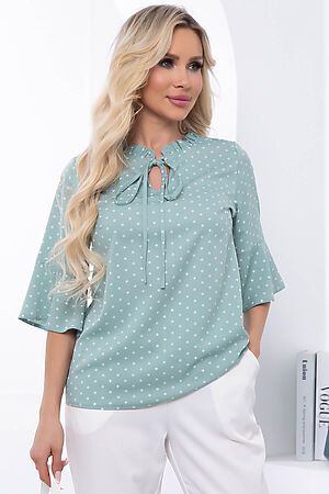 Блуза "Лоретта" LADY TAIGA (Мята) Б6734 #900291