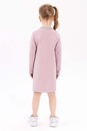 Платье КАРАМЕЛЛИ (Розово-серый) О65750 #901267