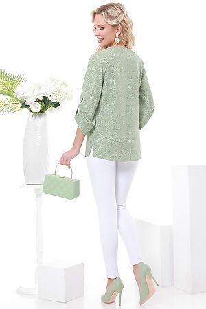 Блуза DSTREND (Серо-зелёный) Б-1612-0177-01 #901900