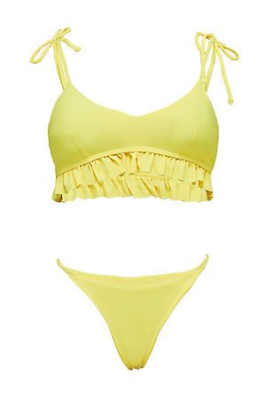 Купальник раздельный желтый с плавками бразилиана женский открытый купальник... Nothing But Love (Желтый,) 304555 #902436