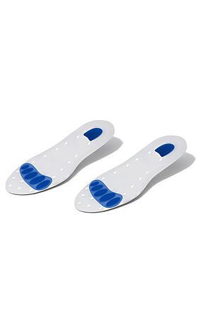 Стельки для обуви "Мягкая посадка" MERSADA (Белый, синий,) 310785 #902537