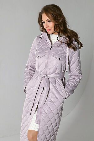 Пальто DIZZYWAY (Розовато-серый) 22307 #905021