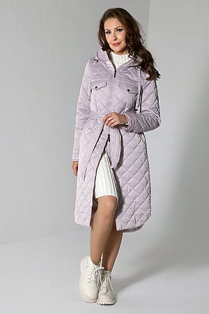 Пальто DIZZYWAY (Розовато-серый) 22307 #905021