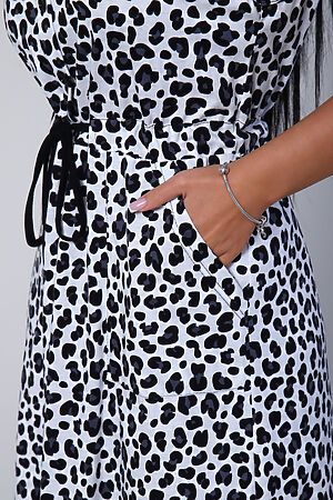 Платье 15496 НАТАЛИ (Леопард-черный) 41587 #905429