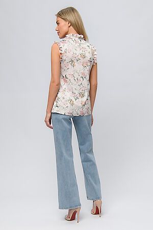 Блуза 1001 DRESS (Розовый (принт)) 0102954PS #907367