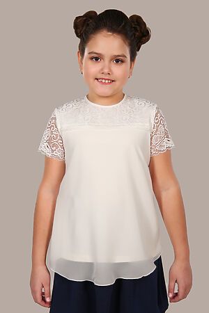 Блузка для девочки Анжелика Арт. 13177 НАТАЛИ (Крем) 41830 #907522