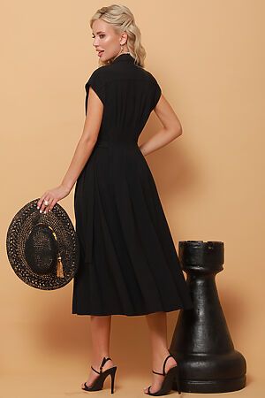 Платье-рубашка DSTREND (Чёрный) П-4047-0137-03 #908047