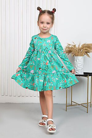 Платье ИВАШКА (Бирюзовый) ПЛ-405/21 #909502