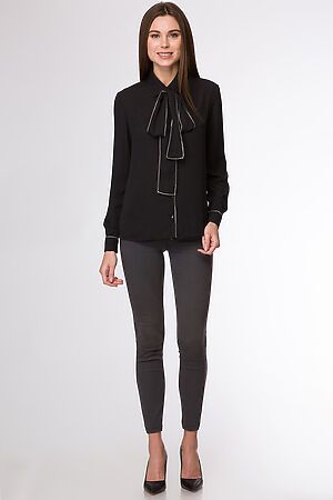 Блуза GLOSS (Черный) 21130-01 #90973