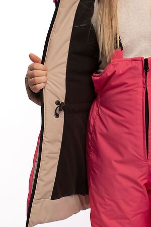 Комплект (Куртка+Полукомбинезон) BATIK (Бежевый/розовый) 424-24з-1 #910022