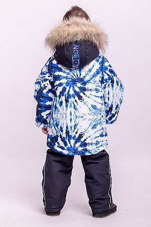 Комплект (Куртка+Полукомбинезон) BATIK (Тай дай синий) 450-24з-2 #910647