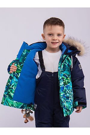 Комплект (Куртка+Полукомбинезон) BATIK (Синий мрамор) 451-24з-1 #910682