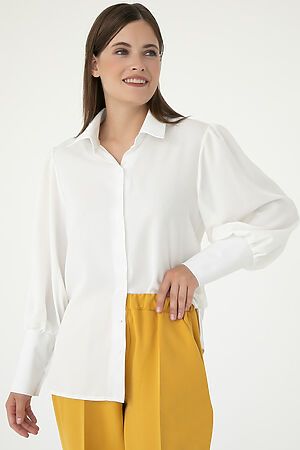 Блуза "Вернисаж" LADY TAIGA (Белая) Б7138 #911675
