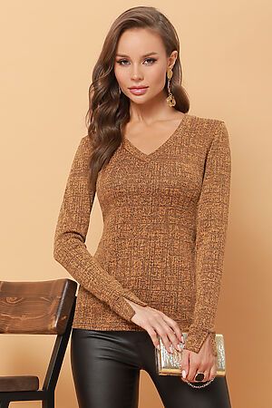 Пуловер DSTREND (Светло-коричневый) Б-1708-0317 #911687