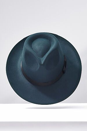Шляпа "Блуберри" Nothing Shop (Сине-зеленый, черный) 291904 #912144