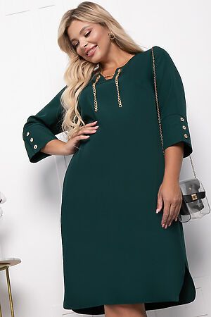Платье "Кармит" LADY TAIGA (Зеленый) П7285 #915420