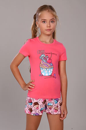 Пижама с шортами ПД-009-027 НАТАЛИ (Розовый) 41905 #915634