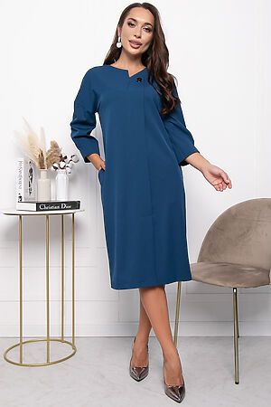 Платье "Агнета" LADY TAIGA (Синее) П7330 #916483