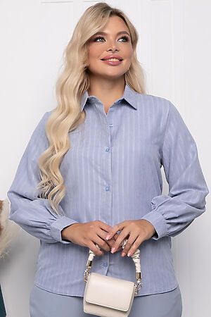 Рубашка "Арета" LADY TAIGA (Голубая) Б7360 #918213