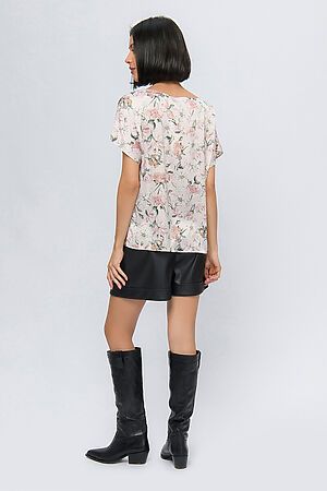 Блуза 1001 DRESS (Розовый (принт)) 0103008PK #918425