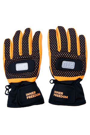 Перчатки  PLAYTODAY (Оранжевый,черный) 32311135 #925552