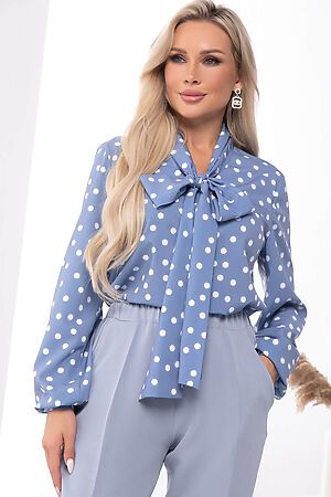 Блуза "Эстелла" LADY TAIGA (Голубая) Б7450 #925759