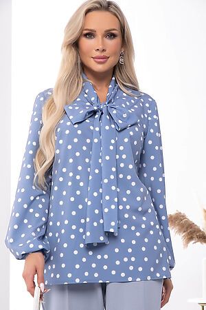 Блуза "Эстелла" LADY TAIGA (Голубая) Б7450 #925759