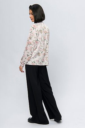 Блуза 1001 DRESS (Розовый (принт)) 0102990PK #926042