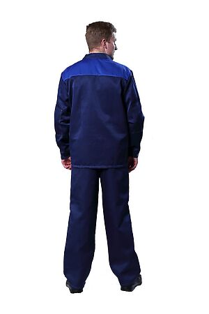 Костюм с брюками Стандарт НАТАЛИ (Синий+темно-синий) 42336 #926600