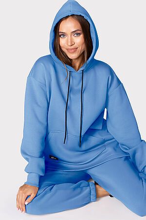 Худи EZANNA (Голубой) W1Hu286F4 #927335