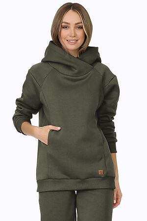 Костюм (Брюки+Худи) EZANNA (Милитари) W1Ks158F4 #928094