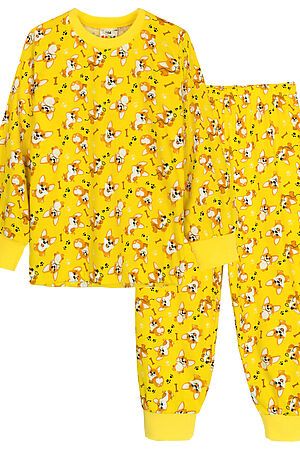 Детская пижама с брюками 91223 НАТАЛИ (Желтый корги) 43025 #928481