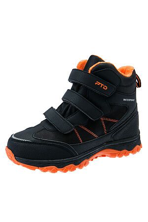 Ботинки  PLAYTODAY (Черный,оранжевый) 32311483 #928543