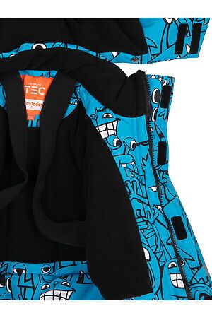 Комплект (Куртка + Полукомбинезон) PLAYTODAY (Черный,синий) 32312052 #929413
