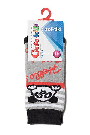 Носки CONTE KIDS, серый 12240/7С-46СП/серый #930354 купить с доставкой в интернет-магазине OptMoyo.ru